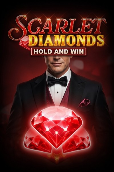 Rdeči kader Scarlet Diamonds Hold and Win