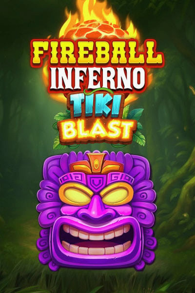 Ognjena naslovnica Fireball Inferno Tiki Blast
